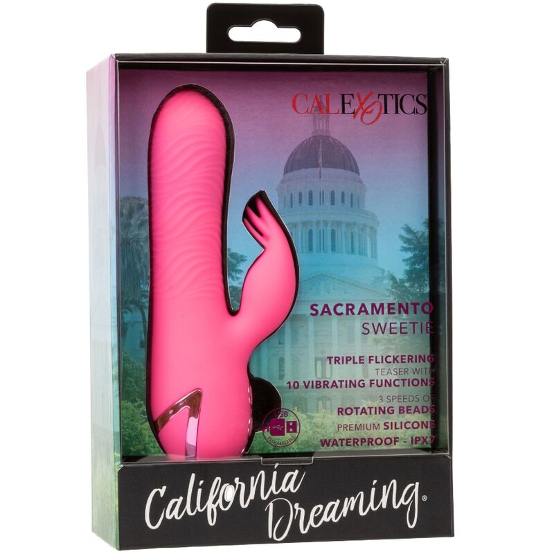 Calexotics - Sacramento Sweetie Vibrator Rabbit Pink von California Dreaming