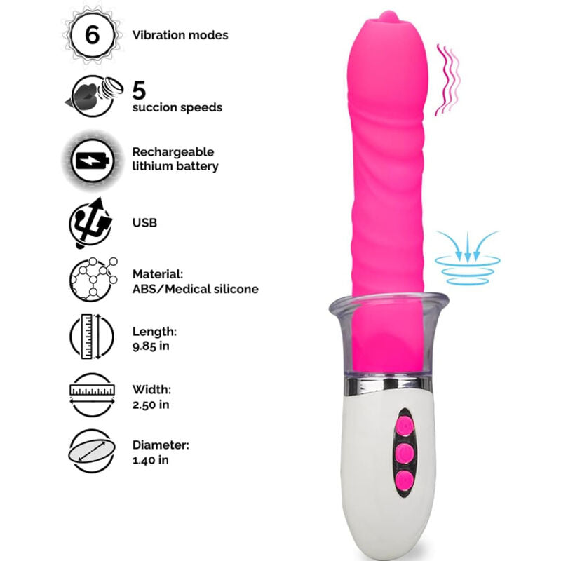 Armony - Liberty Vibrator & Stiefen mit der Zunge