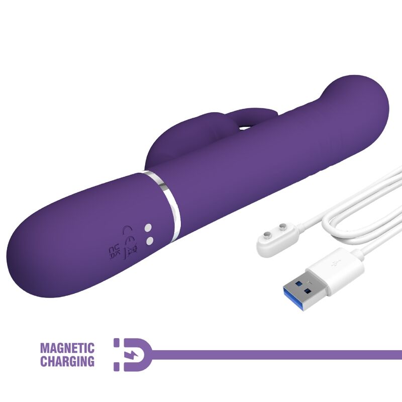 Pretty Love - Coale Rabbit Vibrator 4 in 1 Lila