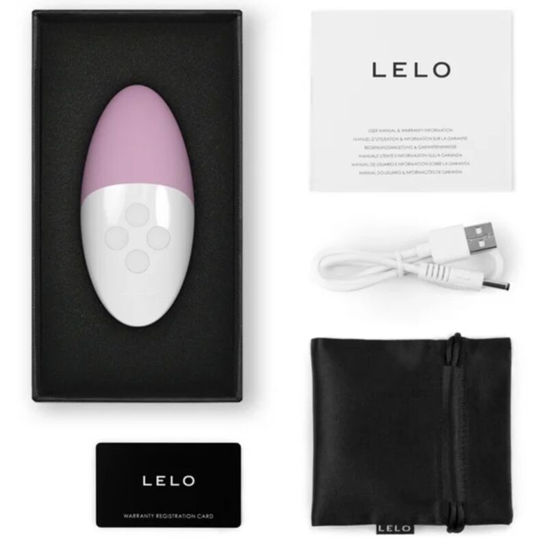 Lelo - Siri 3 Klitoris-Massagegerät Weiches Rosa
