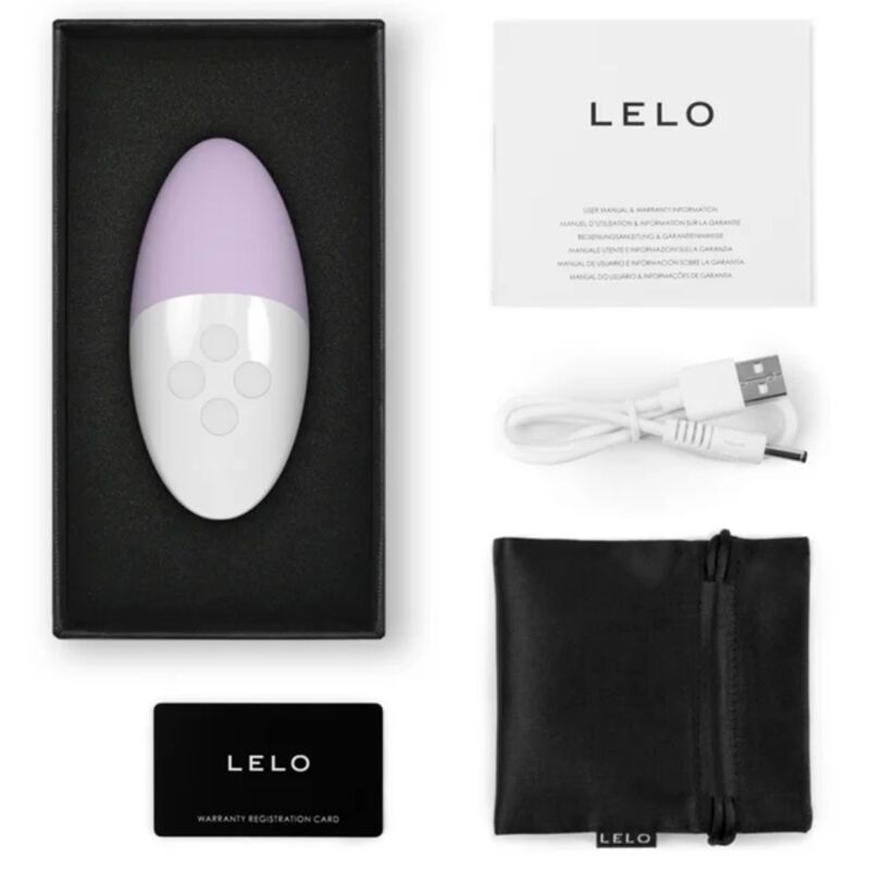 Lelo - Siri 3 Klitoris-Massagegerät Calm Lavendel