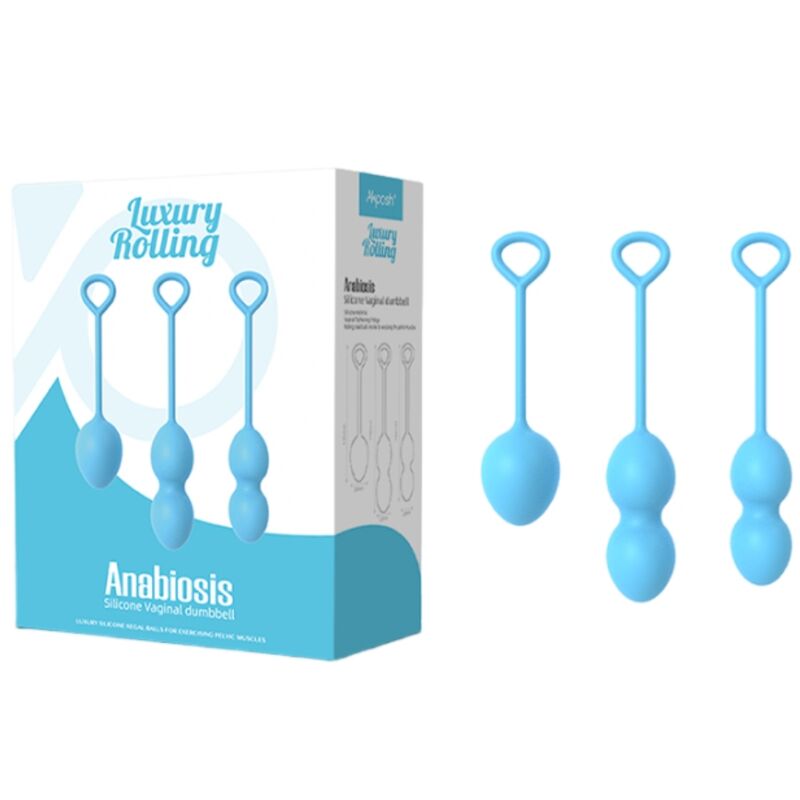 Armony - Anabiosis Vaginalhantel 3 Stufen Blau