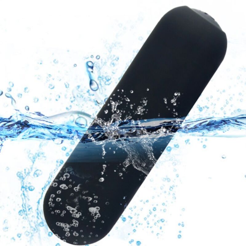 Armony - Splash Joie Vibrator Bullet Silikon Fernbedienung 10 Vibrationen 75 x 19 cm Schwarz