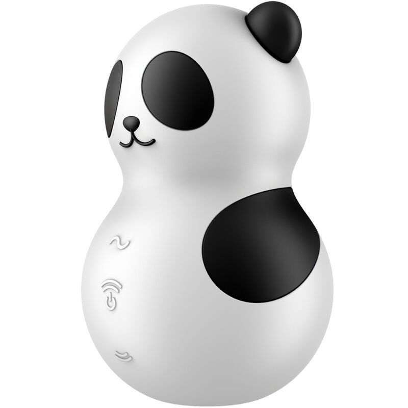 Satisfyer - Pocket Panda Stimulator & Vibrator Schwarz Weiss
