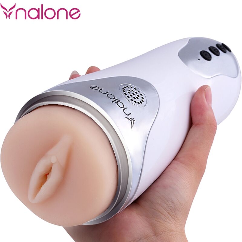 Nalone - Magician Masturbator mit Vibration Weiss
