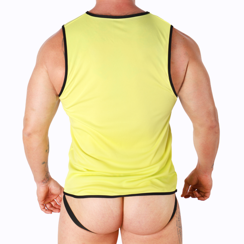 Macho - Gelbes T-Shirt L/XL