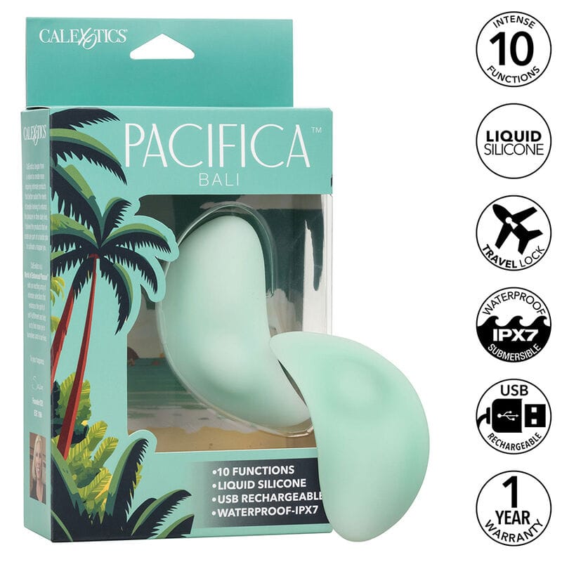 Auflegevibrator Pacifica Bali Teaser 10 Funktionen Aqua