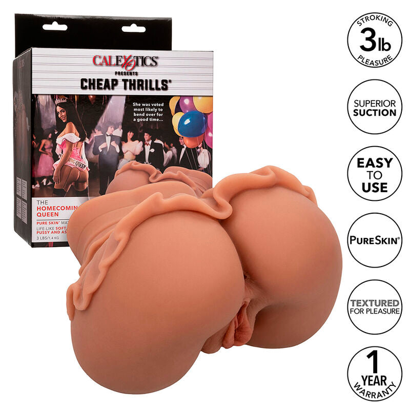 Calexotics - the Homecoming Queen Doppelt Realistischer Masturbator Karamell