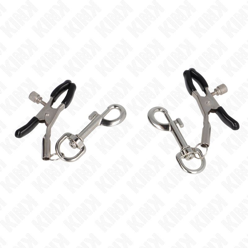 Kink - Haken-Nippelklammern 6 cm