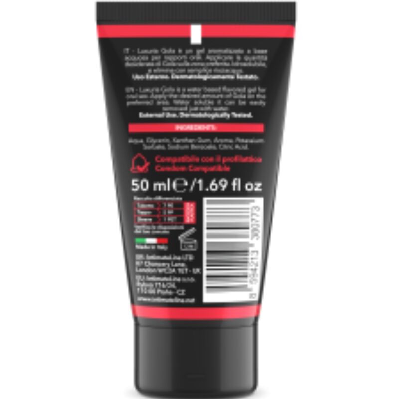 Intimateline Luxuria - Oral Sex Gel Erdbeergeschmack 50 ml