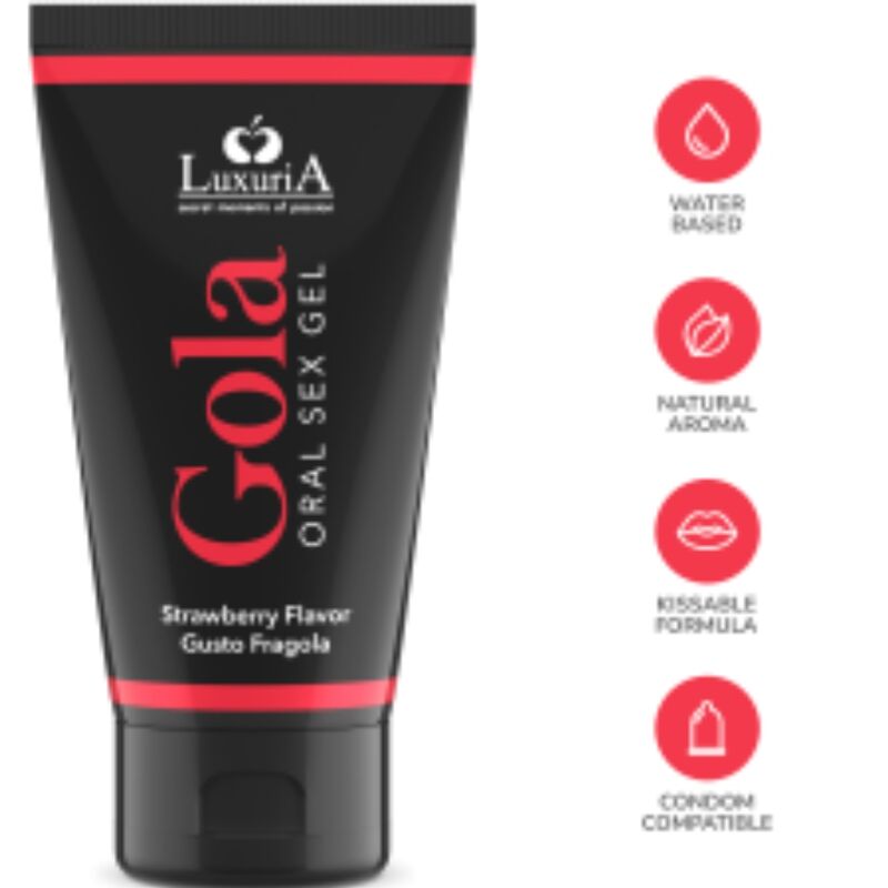 Intimateline Luxuria - Oral Sex Gel Erdbeergeschmack 50 ml