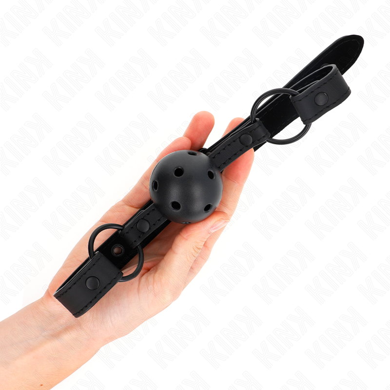 Kink - Neoprenball 4,5 cm Knebel 63,5 x 2 cm Verstellbar 41 x 59 cm