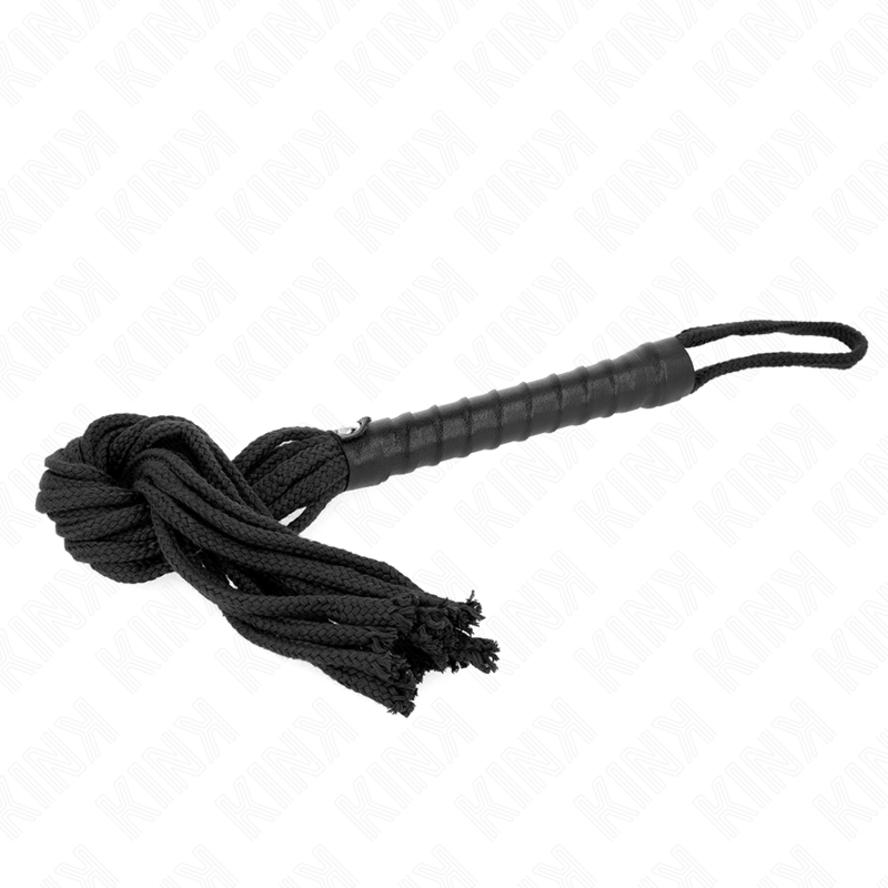 Kink - Schwarze Seilpeitsche 56 cm