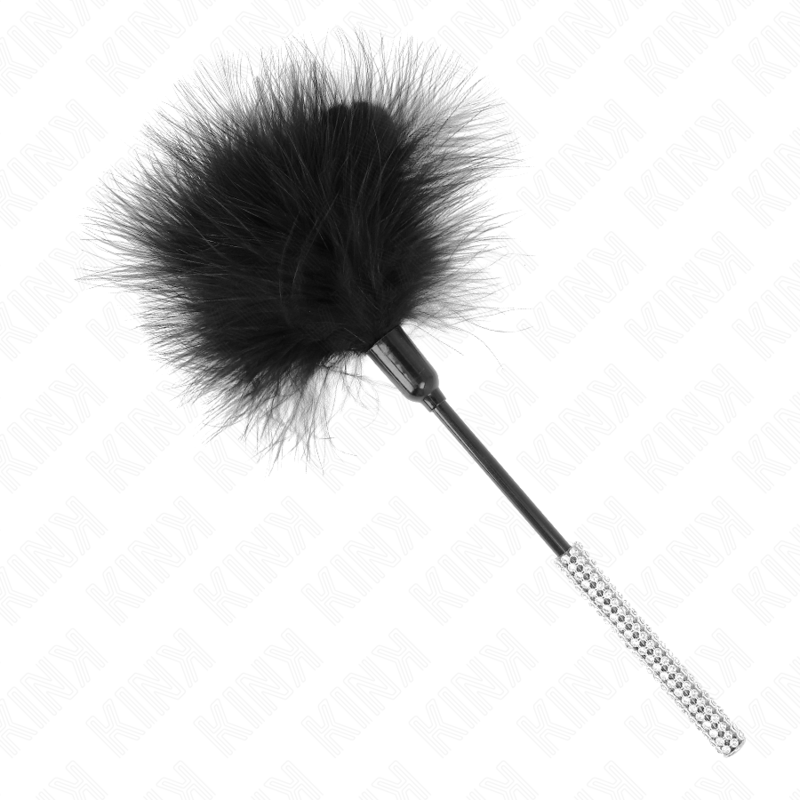 Kink - Tickle Federn mit Strassgriff 27 cm