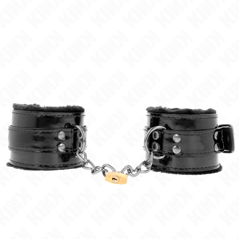 Kink - Leichte Handgelenksfesseln mit Kupferschloss, Verstellbar 17-29 cm x 5,5 cm