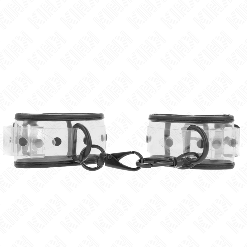 Kink - Transparent Handgelenkmanschetten Verstellbar 18-30 cm x 5,5 cm