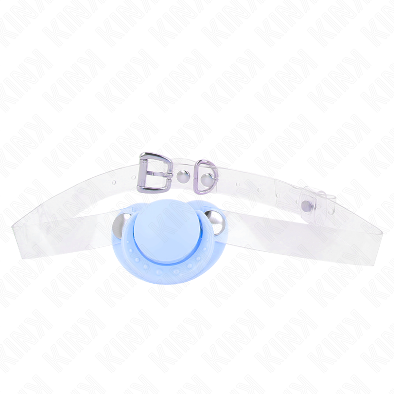 Kink - Hellblauer Schnullerform-Sprudel 5,5 x 4 cm Verstellbar 43-60 cm