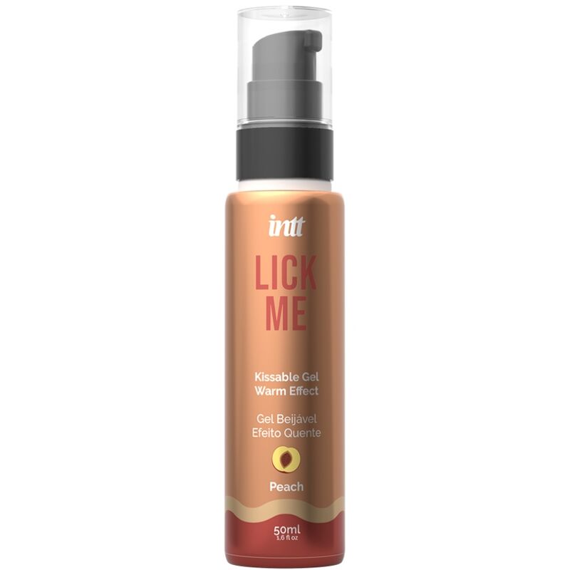 Intt - Lick Me Peach Essbares Gel Wärmeeffekt