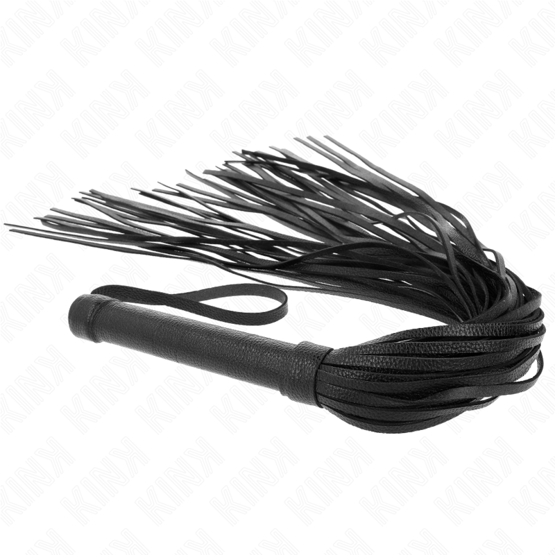 Kink - Schwarze Weich-PVC-Peitsche 70 cm