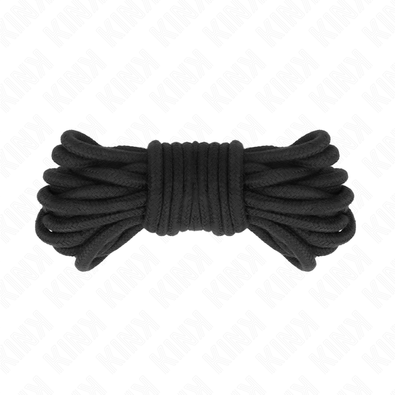 Kink - Baumwollseil 5 Meter Schwarz