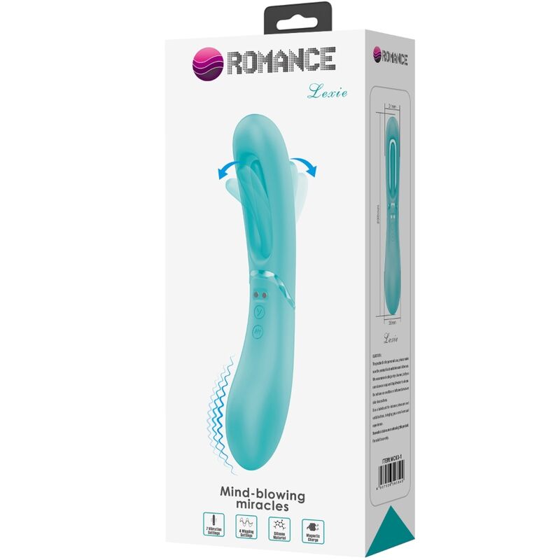 Romance - Lexie g-Spot Vibrator 7 Vibrationen Blau