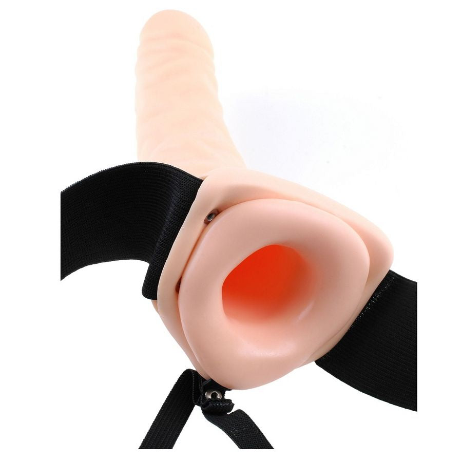 Fetish Fantasy Series - 19 cm Hohl Strap-On Natur