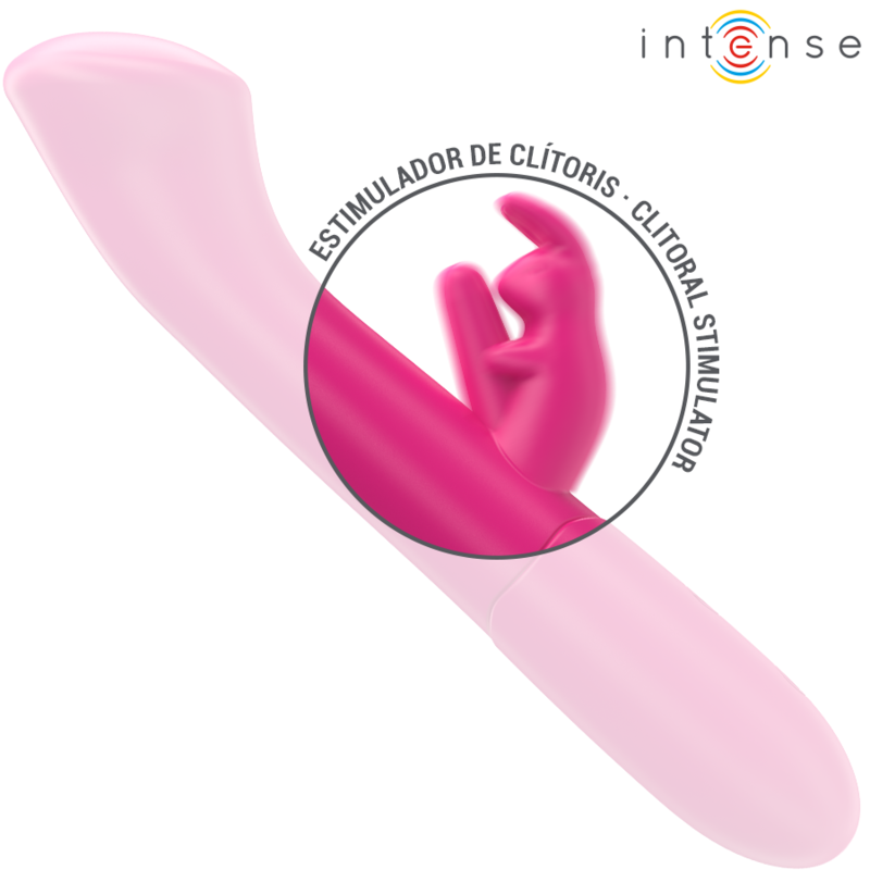 Intense - Julieta Rabbit Vibrator 18,6 cm 10 Vibrationen Rosa