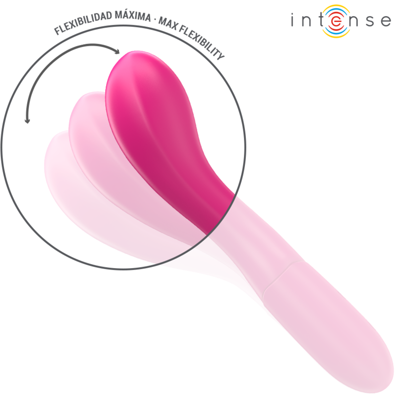 Intense - Lisette Vibrator 19 cm Flexibel 10 Vibrationen Rosa