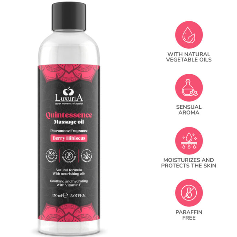 Intimateline Luxuria - Massageöl Beere 150 ml