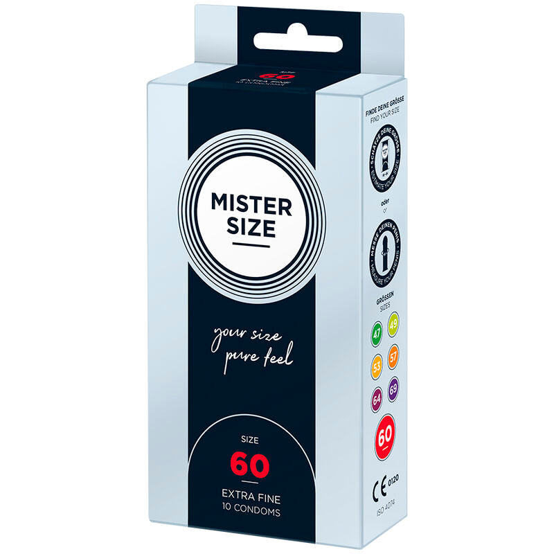 Mister Size - Kondomgrösse XL 60 mm (10 Einheiten)