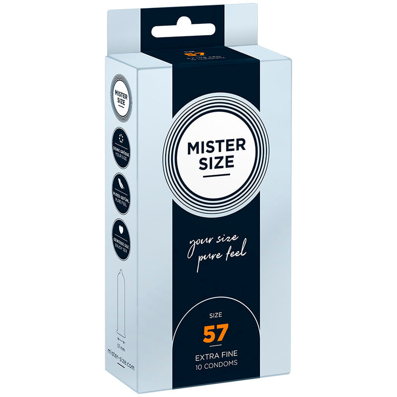 Mister Size - Kondomgrösse L 57 mm (10 Einheiten)