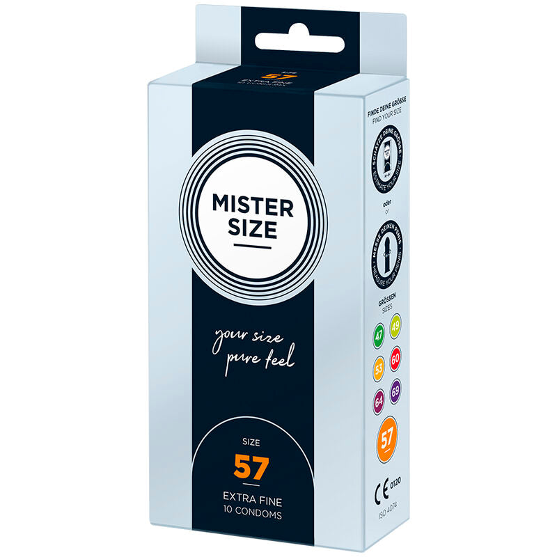 Mister Size - Kondomgrösse L 57 mm (10 Einheiten)