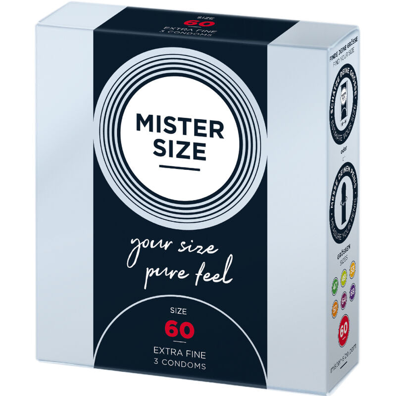 Mister Size - Kondomgrösse XL 60 mm (3 Einheiten)