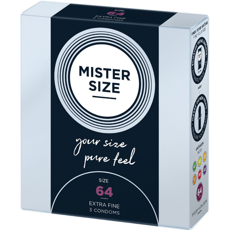 Mister Size - Kondome Grösse XXL 64 mm (3 Einheiten)