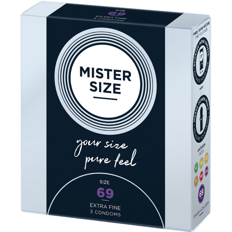 Mister Size - Kondome Grösse XXXL 69 mm (3 Einheiten)