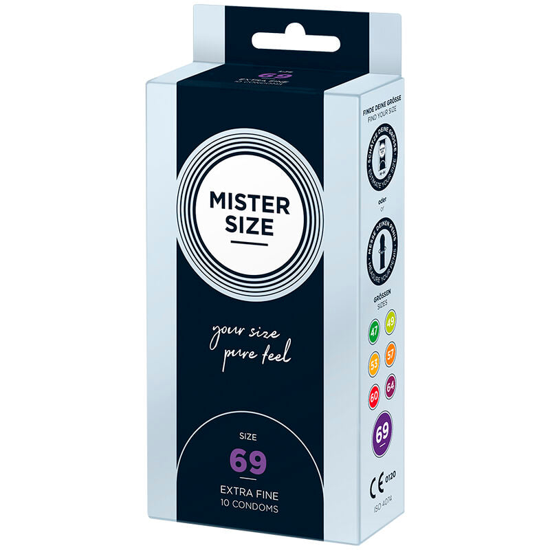 Mister Size - Kondome Grösse XXXL 69 mm (10 Einheiten)