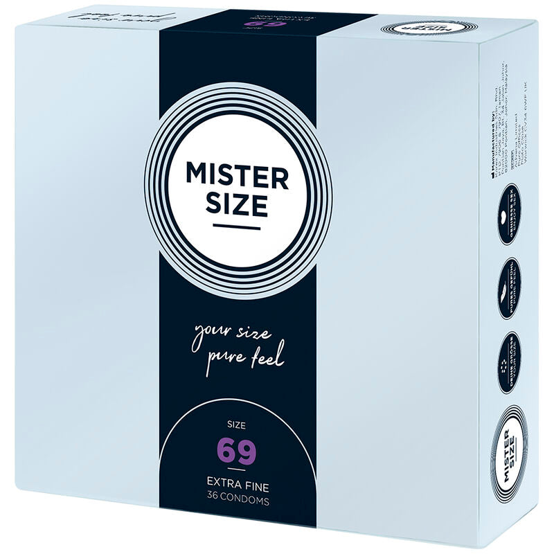 Mister Size - Kondome Grösse XXXL 69 mm (36 Einheiten)