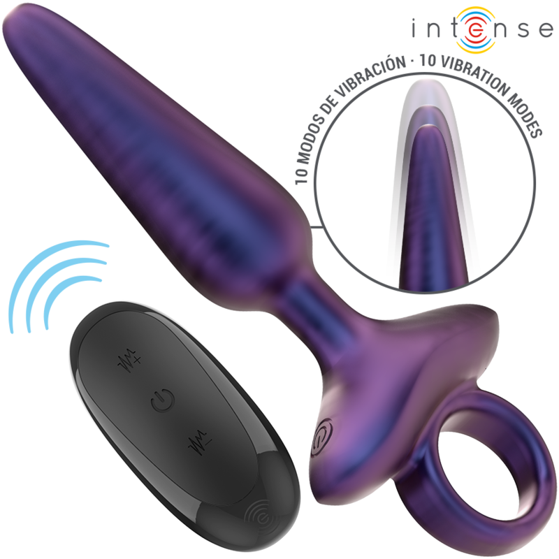 Intense - Marlon Vibrierender Analstecker Modell 4 mit Fernbedienung