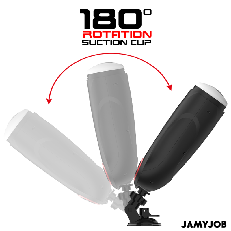 Jamyjob - Automatischer Vagina-Masturbator mit Gravity-Funktion, 5 Saugmodi