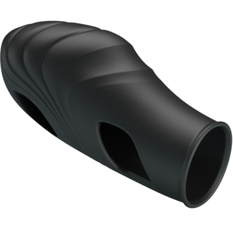 Pretty Love - Lich Silikon-Fingervibrator Schwarz