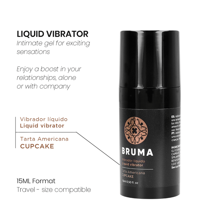 Stimulationsgel Flüssiger Ultra Gleitend Cupcake 15 ml