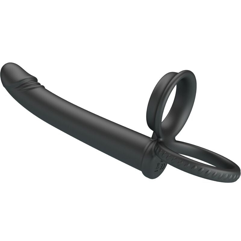 Pretty Love - Dillion Doppelte Penetration Doppelter Cockring Schwarz