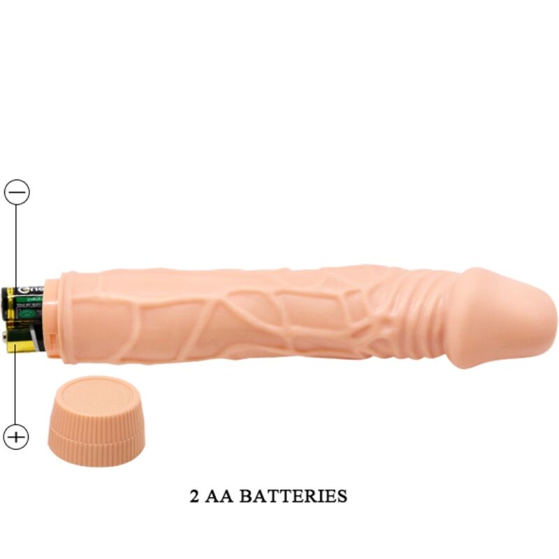 Baile - Bob Realistischer Vibrator 22,5 cm Hautfarbe