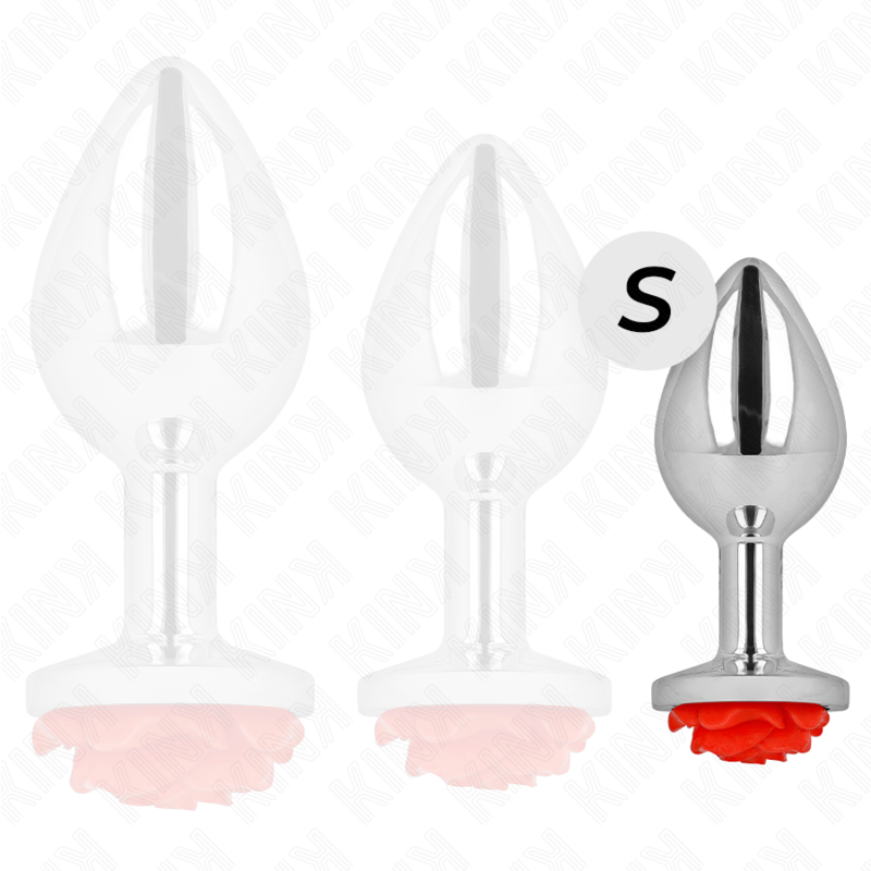 Kink - Plug Anal Rose Rot Grösse S