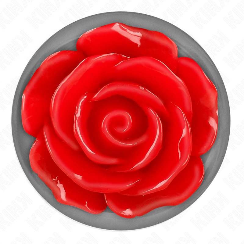 Kink - Plug Anal Rose Rot Grösse L