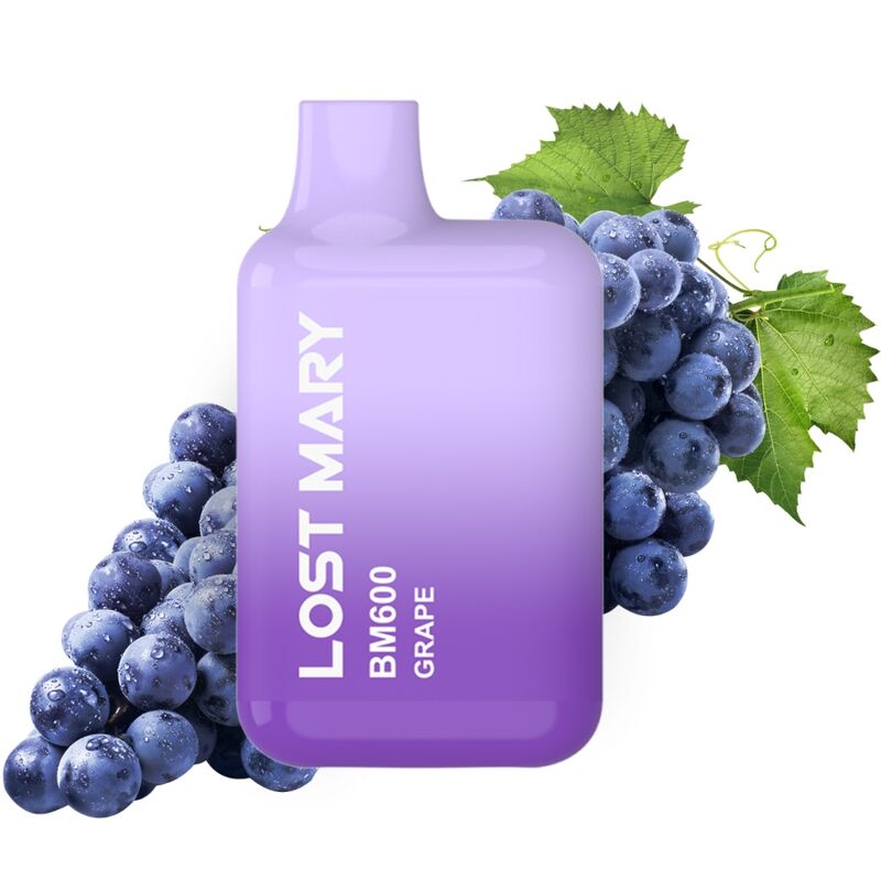 Lost Mary - Bm600 Nicotine Vaper 2% Einweg Traube