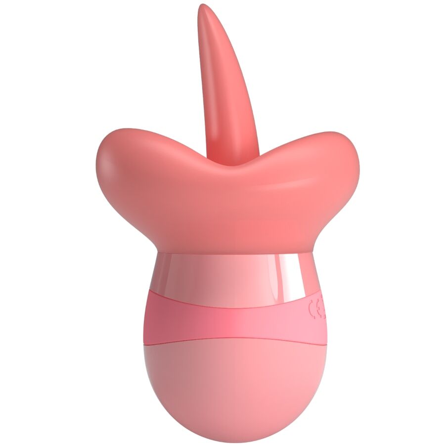 Pretty Love - Kylee Zungen-Klitoris-Stimulator 10 Vibrationen Nude Pink