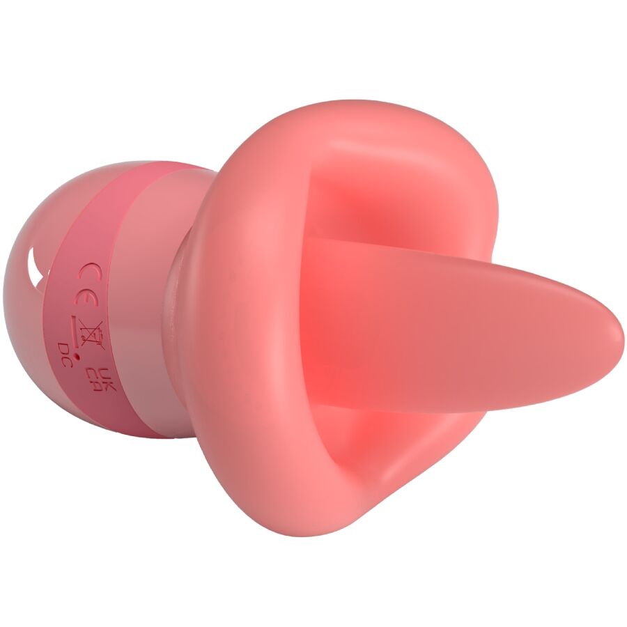 Pretty Love - Kylee Zungen-Klitoris-Stimulator 10 Vibrationen Nude Pink