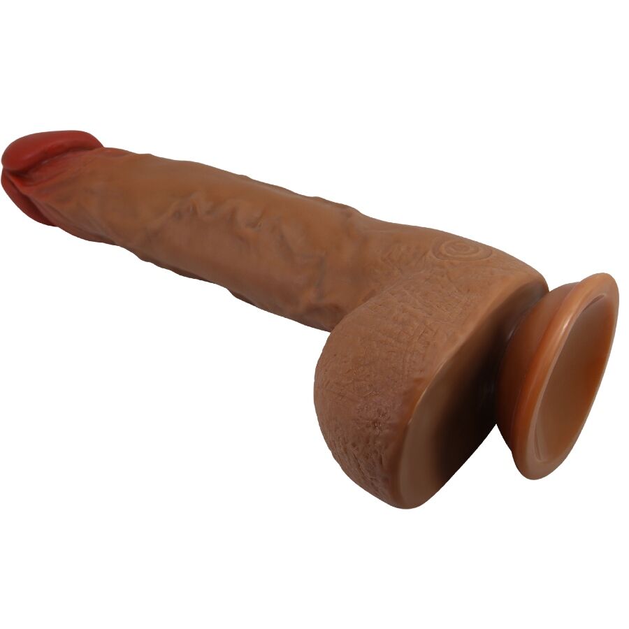 BAILE Schöner Wilks – Realistischer Vibrator 25 cm mit Vibration, Rotation & Stoßfunktion