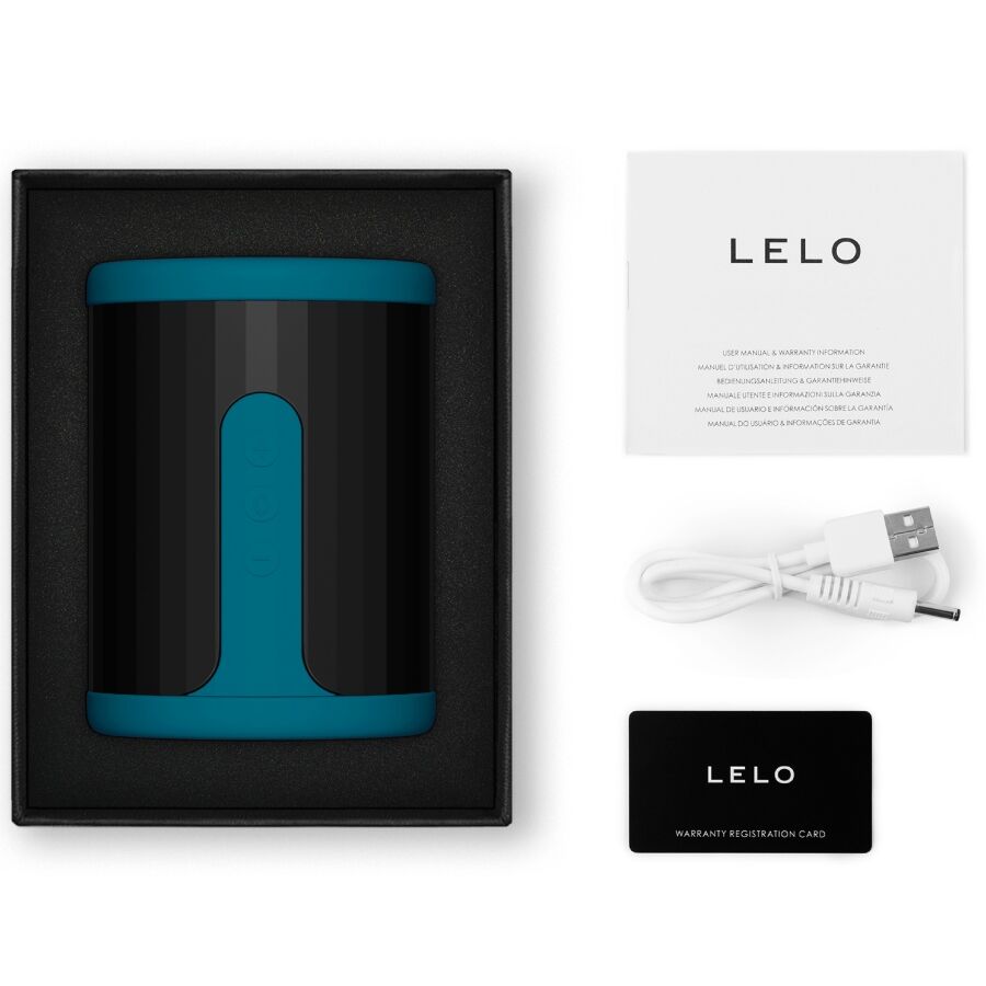 Lelo - F2s™ Teal Männlicher Masturbator Blau